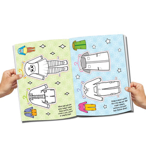 Dreamland Colour Cut Play : Dress Me Fashion Girls- A Creative Sticker Activity Book for Kids Ages 4–8 - Books