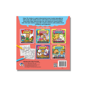 Dreamland Colour Me Comfy: Feasty Food - Bold and Easy Food Colouring Book for All Ages | Fun and Simple Designs for Relaxation and Stress Relief - Books