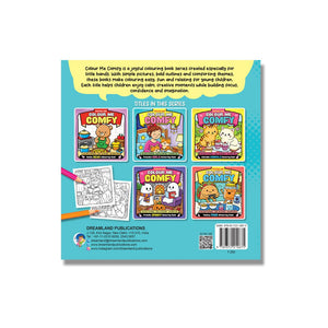 Dreamland Colour Me Comfy – Grace Girls| Cute and Elegant Girls Colouring Book for Kids, Teens, and Adults | Simple Bold Outlines, Relaxing and Creative Designs - Books