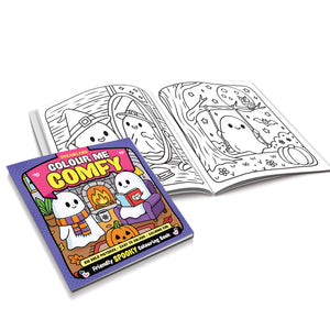 Dreamland Colour Me Comfy: Sweet Spooky - Cute and Easy Spooky Colouring Book for All Ages | Bold, Simple Designs for Relaxation - Books