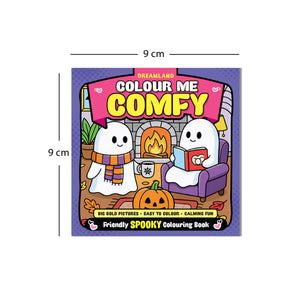 Dreamland Colour Me Comfy: Sweet Spooky - Cute and Easy Spooky Colouring Book for All Ages | Bold, Simple Designs for Relaxation - Books