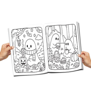 Dreamland Colour Me Comfy: Sweet Spooky - Cute and Easy Spooky Colouring Book for All Ages | Bold, Simple Designs for Relaxation - Books