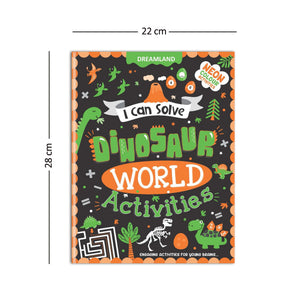 Dreamland Dinosaur World I Can Solve Activity Book for Kids 4-8 Years - Books