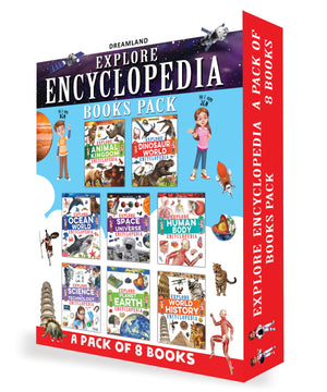 Dreamland Explore Encyclopedia Books Pack - A Set of 8 Books - Books