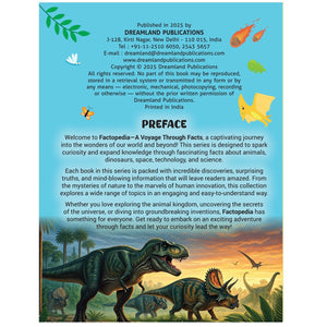 Dreamland Factopedia Dino Discovery Dinosaur Facts Book for Kids 6+ Years - Books