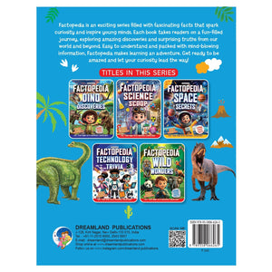Dreamland Factopedia Dino Discovery Dinosaur Facts Book for Kids 6+ Years - Books