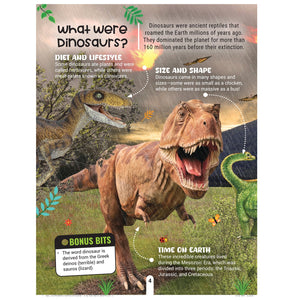 Dreamland Factopedia Dino Discovery Dinosaur Facts Book for Kids 6+ Years - Books