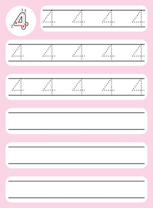 Dreamland Flash Cards Numbers - 30 Double Sided Wipe Clean Flash Cards for Kids (With Free Pen) - Books