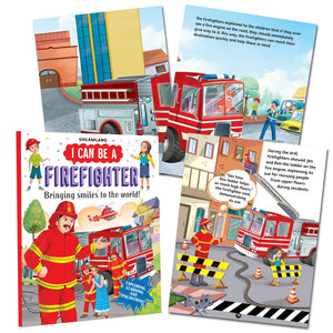 Dreamland I Can Be a Firefighter- Discover the Exciting World of Firefighters Through Stories and Colourful Illustrations for Kids Ages 4–8 - Books