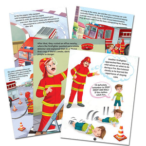 Dreamland I Can Be a Firefighter- Discover the Exciting World of Firefighters Through Stories and Colourful Illustrations for Kids Ages 4–8 - Books