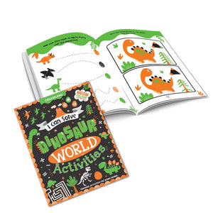 Dreamland I Can Solve Activities Pack- A Set of 4 Books - I Can Solve Activity Book for Kids Age 4- 8 Years | With Colouring Pages, Mazes, Dot-to-Dots - Books