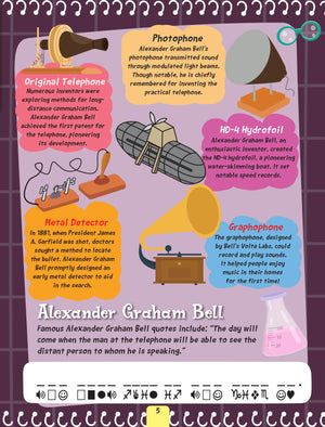 Dreamland Inventors and Dreamers Activity Book for Kids 6–12: Fun Projects, Puzzles & Challenges to Spark Young Minds - Books