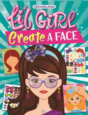 Dreamland Lil Girl Create a Face - Books