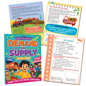 Dreamland Little Economist: Demand and Supply- Financial Literacy Book for Kids Ages 7- 12 - Books