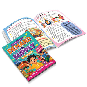 Dreamland Little Economist: Demand and Supply- Financial Literacy Book for Kids Ages 7- 12 - Books