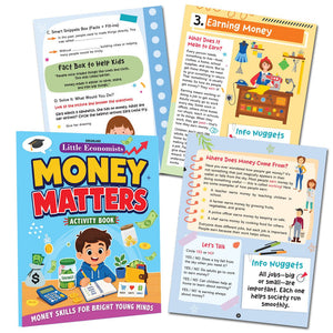 Dreamland Little Economist: Money Matters- Financial Literacy Book for Kids Ages 7- 12 - Books