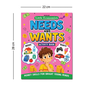 Dreamland Little Economist: Wants and Needs- Financial Literacy Book for Kids Ages 7- 12 - Books