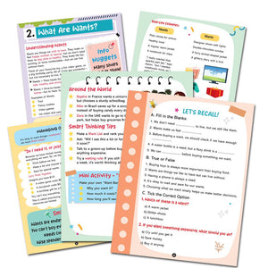 Dreamland Little Economist: Wants and Needs- Financial Literacy Book for Kids Ages 7- 12 - Books