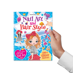 Dreamland Make A Pretty Face and Nail Art, Hair Style Pack- 2 Books - Books