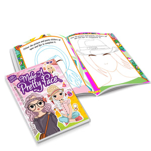 Dreamland Make A Pretty Face and Nail Art, Hair Style Pack- 2 Books - Books