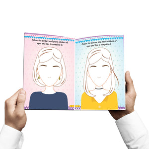 Dreamland Make A Pretty Face and Nail Art, Hair Style Pack- 2 Books - Books