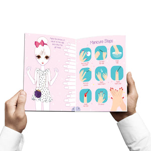 Dreamland Make A Pretty Face and Nail Art, Hair Style Pack- 2 Books - Books