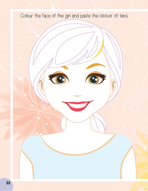 Dreamland Nail Art and Hair Style- Create and Colour Your Own Nail Art with 150 Glitter Stickers - Books