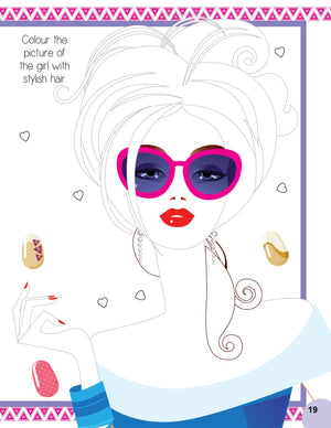 Dreamland Nail Art and Hair Style- Create and Colour Your Own Nail Art with 150 Glitter Stickers - Books
