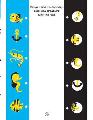 Dreamland Ocean World Activities - I Can Solve Activity Book for Kids Age 4- 8 Years | With Colouring Pages, Mazes, Dot-to-Dots - Books