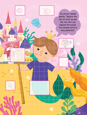 Dreamland Pixel Sticker Activity Book Curious Mermaid with 1400+ Stickers 4+ yrs - Books
