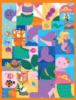 Dreamland Pixel Sticker Activity Book Curious Mermaid with 1400+ Stickers 4+ yrs - Books