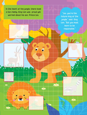 Dreamland Pixel Sticker Activity Book Leo's Journey with 1400+ Stickers 4+ yrs - Books