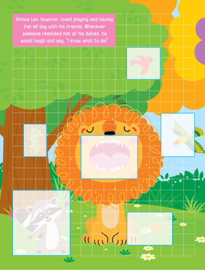 Dreamland Pixel Sticker Activity Book Leo's Journey with 1400+ Stickers 4+ yrs - Books