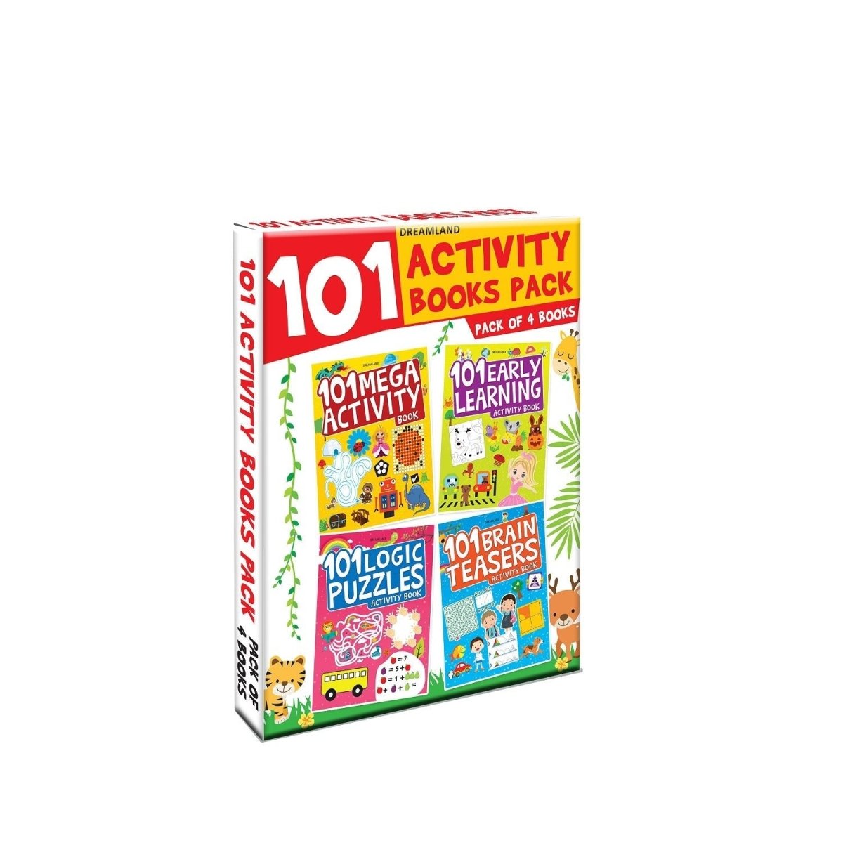 Dreamland Publications 101 Activity Books (A Set of 4 Books) - 9788194311928