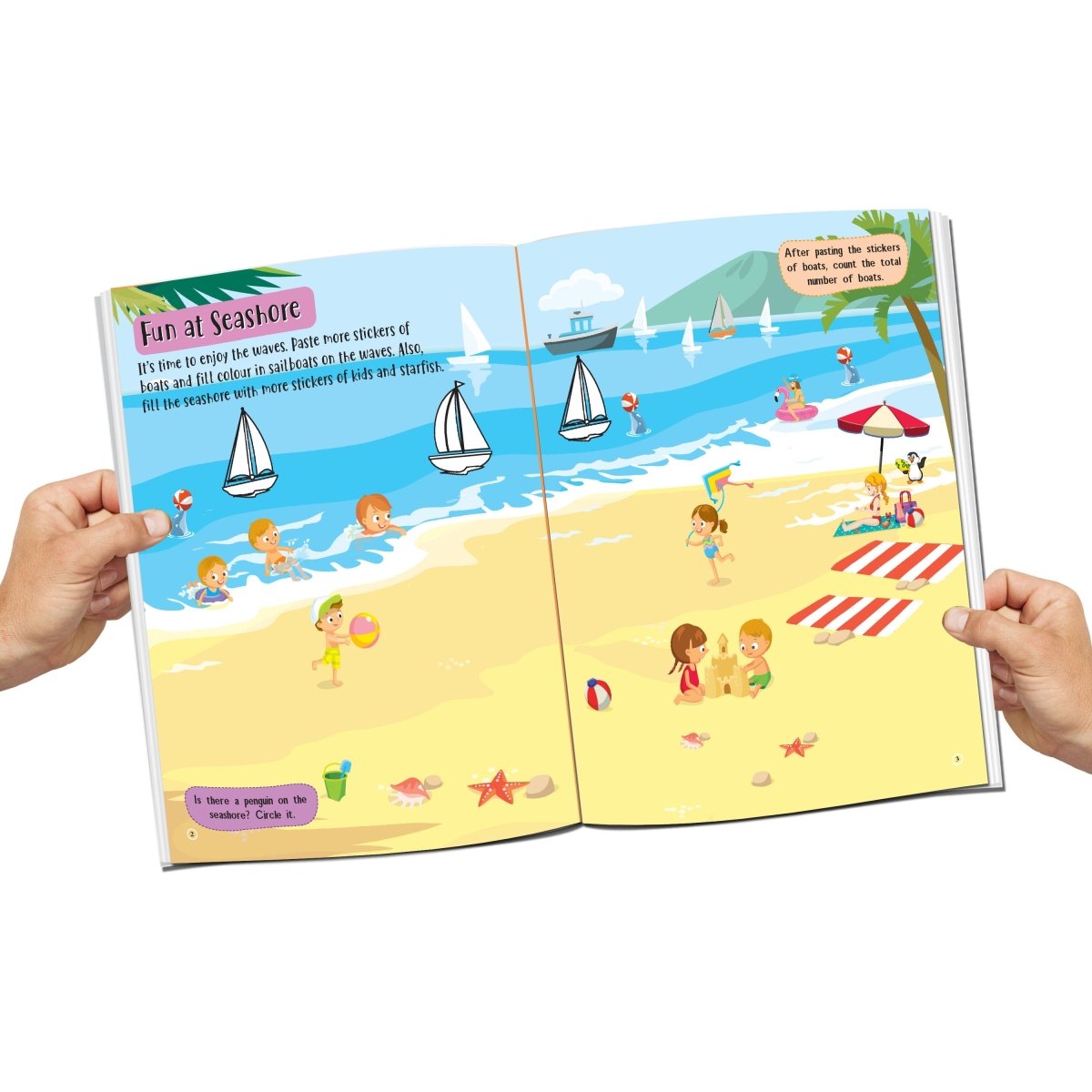 Dreamland Publications 555 Stickers And Activity Books Pack (Pack of 2 Books) - 9789395588911