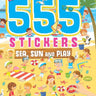 Dreamland Publications 555 Stickers, Sea, Sun And Play Activity & Colouring Book - 9789395406055