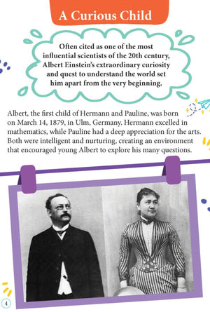 Dreamland Publications Albert Einstein Icons of Inspiration Illustrated Biography for Kids Age 6 - 12 Years - 9789358066586