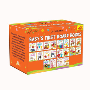 Dreamland Publications Baby's First Board Books (A Pack of 20 Books) - 9789394767645
