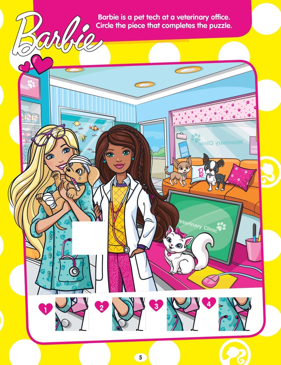 Dreamland Publications Barbie Colouring And Activity Book - 9789394767669