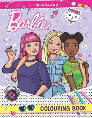 Dreamland Publications Barbie Colouring Book - 9789394767676