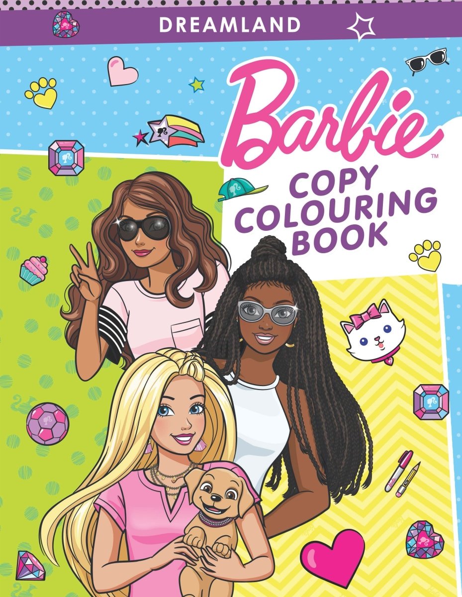 Dreamland Publications Barbie Copy Colouring Book 2 - 9789394767355