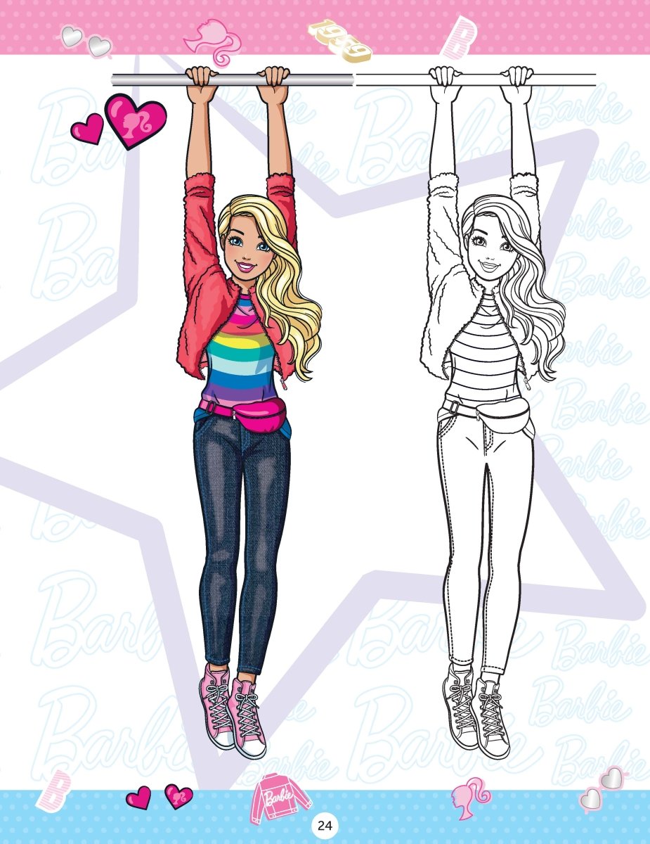 Dreamland Publications Barbie Copy Colouring Book 3 - 9789394767157