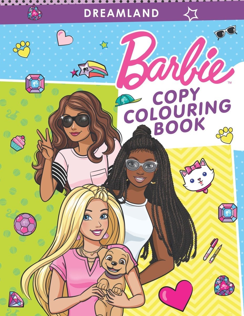Dreamland Publications Barbie Copy Colouring Book - 9789394767140