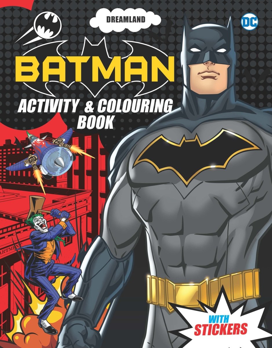 Dreamland Publications Batman Activity And Colouring Book - 9789394767911
