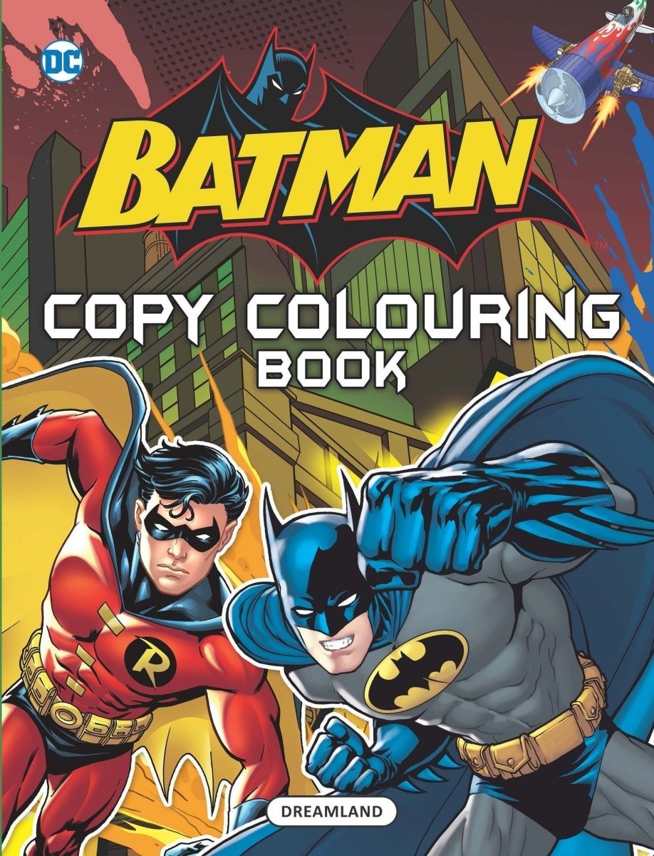 Dreamland Publications Batman Copy Coloring Book - 9789394767898