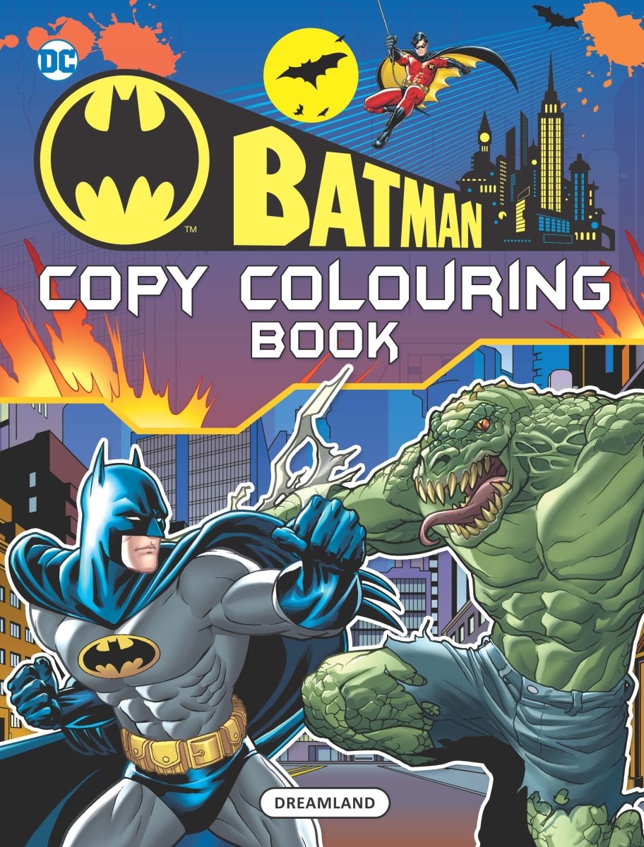 Dreamland Publications Batman Copy Coloring Book - 9789394767782