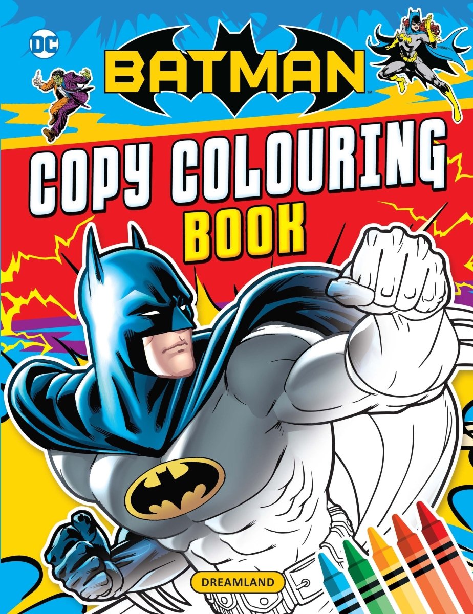 Dreamland Publications Batman Copy Colouring Book - 9789394767768