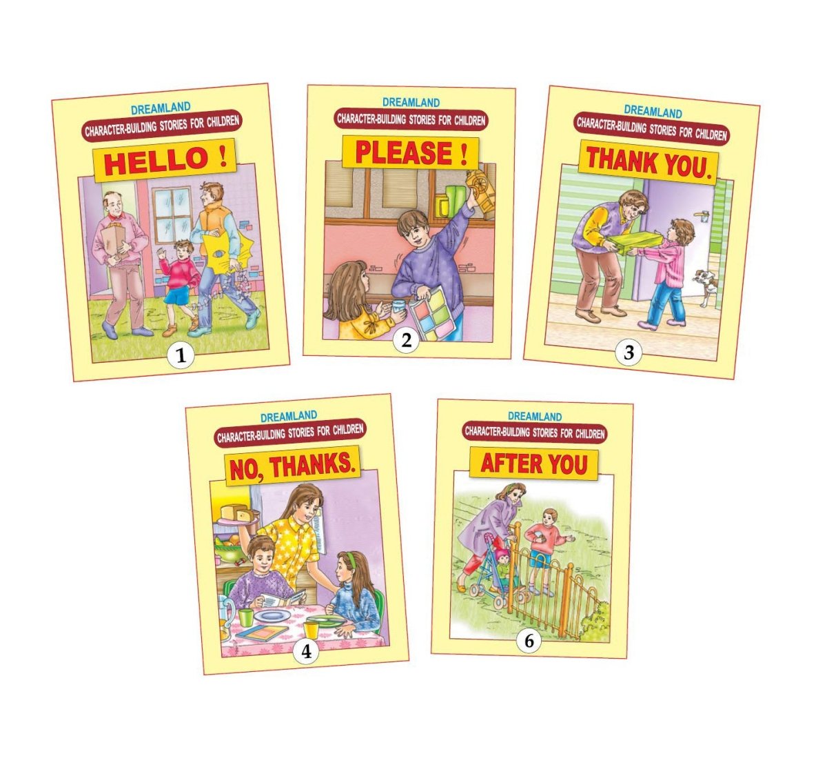 Dreamland Publications Character Building Pack- 2 (5 Titles) - 9788184518306