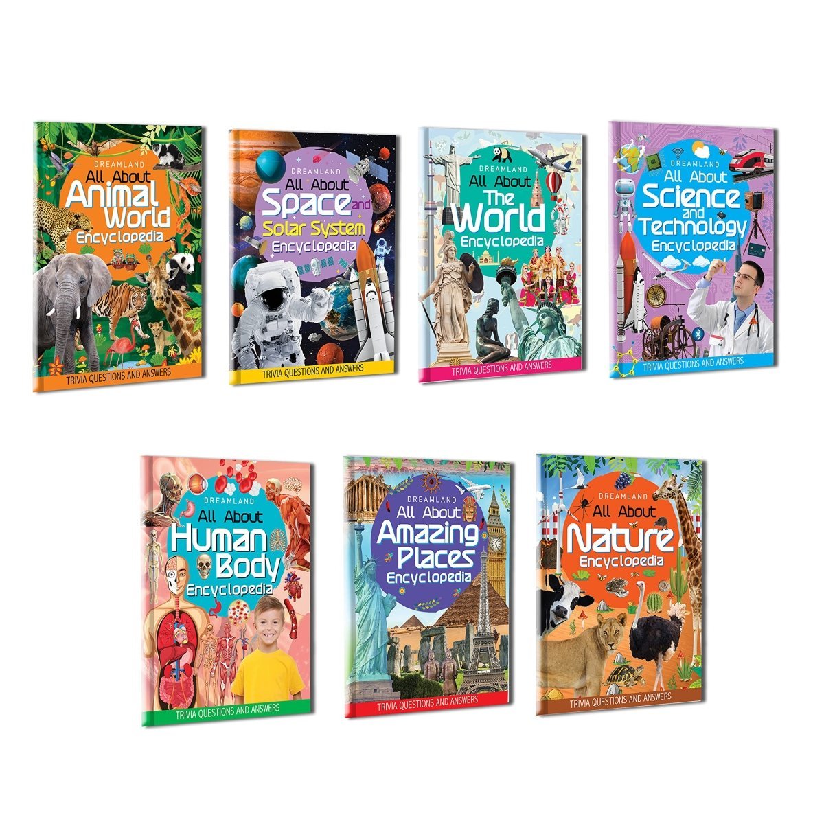 Dreamland Publications Children Encyclopedia Books Pack - 9789386671615