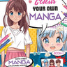 Dreamland Publications Colour Your Own Manga Book 1 With Free Manga Colouring Poster - 9789358063325